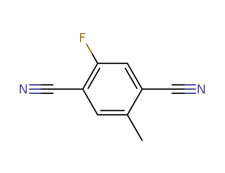 1,4-벤젠디카르보니트릴,2-플루오로-5-메틸-(9CI)