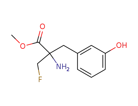 methyl 2-amino-2-(fluoromethyl)-3-(3-hydroxyphenyl)propanoate