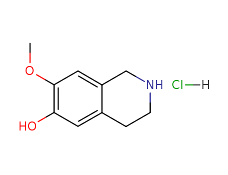 1,2,3,4-Tetrahydro-7-methoxy-6-isoquinolinol hydrochloride cas  1078-27-9