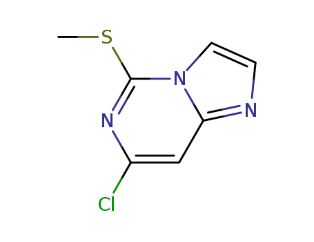 7-클로로-5-(메틸티오)이미다조[1,2-c]피리미딘