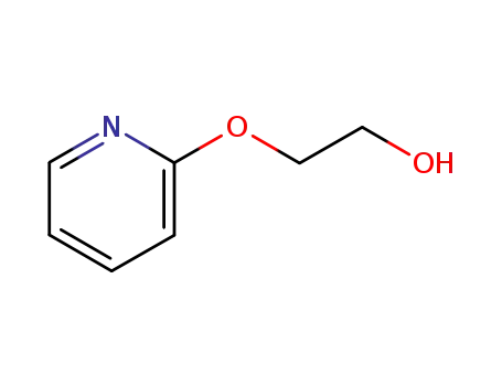 Molecular Structure of 56446-64-1 (Ethanol, 2-(2-pyridinyloxy)-)