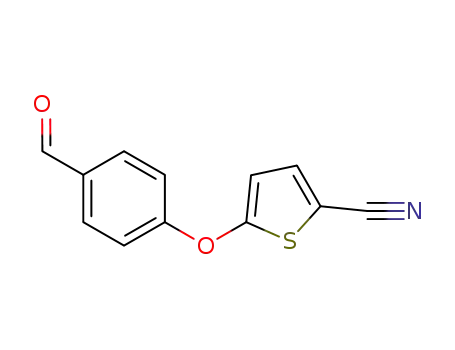 5-(4-formylphenoxy)thiophene-2-carbonitrile
