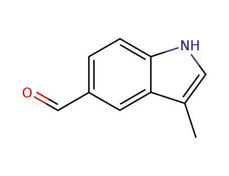 1H-Indole-5-carboxaldehyde, 3-methyl- (9CI)