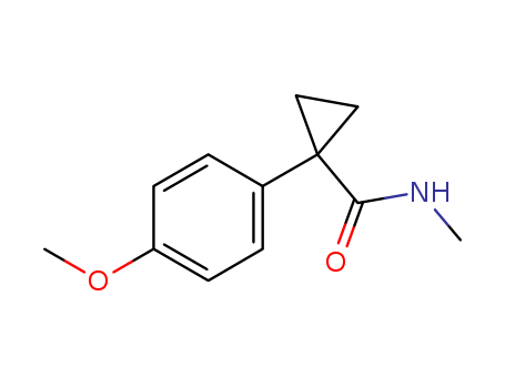 Cyclopropanecarboxamide, 1-(4-methoxyphenyl)-N-methyl-