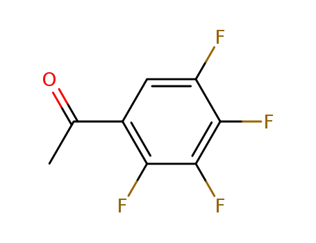 Molecular Structure of 66286-21-3 (2',3',4',5'-TETRAFLUOROACETOPHENONE)