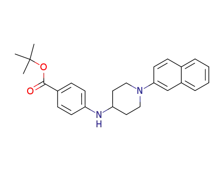 4-(1-naphthalen-2-ylpiperidin-4-ylamino)benzoic acid tert-butyl ester