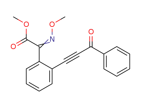 methyl 2-benzoyl-ethynylphenylglyoxylate O-methyloxime