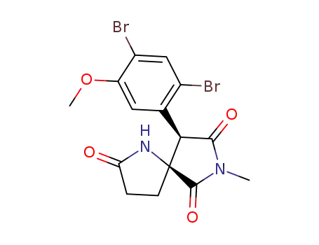 (5S,9R)-9-(2,4-dibromo-5-methoxyphenyl)-7-methyl-1,7-diazaspiro[4.4]nonane-2,6,8-trione