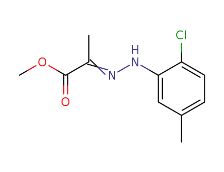 Molecular Structure of 187607-97-2 (methyl pyruvate 2-chloro-5-methylphenylhydrazone)