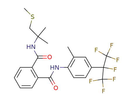 N<sub>2</sub>-[1,1-dimethyl-2-(methylthio)ethyl]-N<sub>1</sub>-{2-methyl-4-[1,2,2,2-tetrafluoro-1-(trifluoromethyl)ethyl]phenyl}-1,2-benzenedicarboxamide