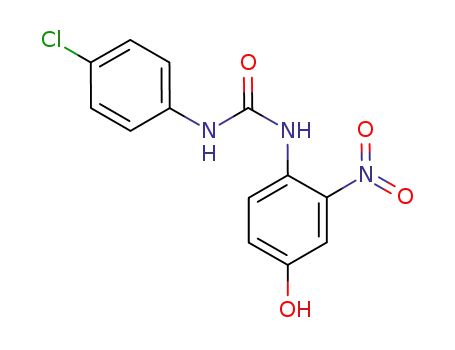 Molecular Structure of 862014-82-2 (1-(4-chlorophenyl)-3-(4-hydroxy-2-nitro-phenyl)urea)