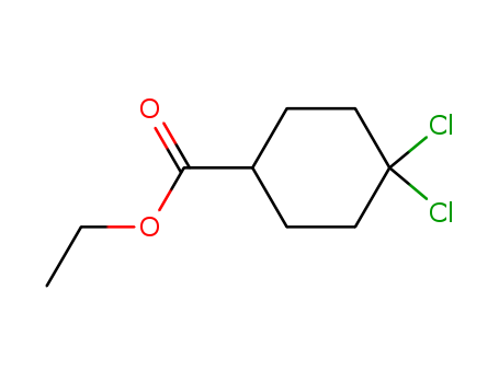ethyl 4,4-dichlorocyclohexanecarboxylate cas no. 444578-35-2 98%