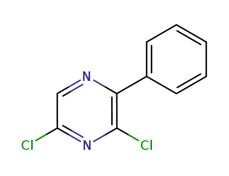 Molecular Structure of 64163-11-7 (2,6-dichloro-3-phenylpyrazine)