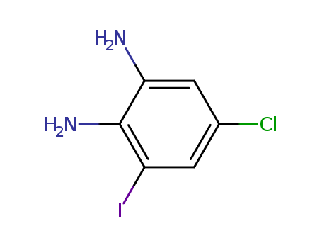 1,2-Benzenediamine, 5-chloro-3-iodo- CAS No  153505-43-2