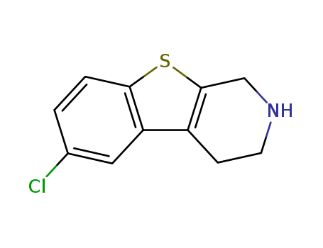 [1]Benzothieno[2,3-c]pyridine,6-chloro-1,2,3,4-tetrahydro- cas  29078-50-0