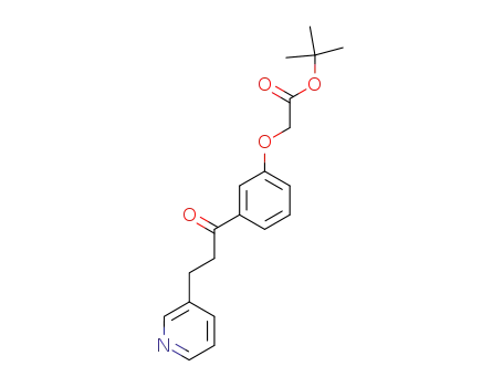 3-(3-Pyridyl)-1-(3-(tert-butoxycarbonylmethoxy)phenyl)-propan-1-one