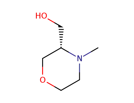 Molecular Structure of 1620510-50-0 ((S)-4-methyl-3-(hydroxymethyl)morpholine)