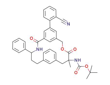 C<sub>39</sub>H<sub>39</sub>N<sub>3</sub>O<sub>5</sub>