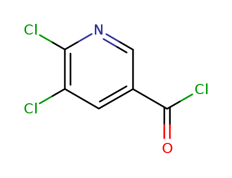3-Pyridinecarbonylchloride, 5,6-dichloro-
