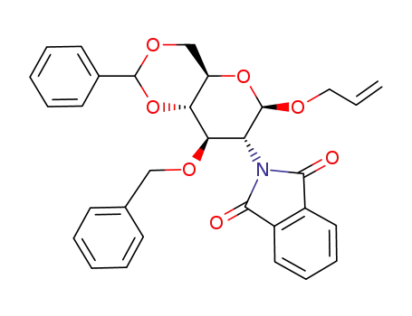 allyl 3-O-benzyl-4,6-O-benzylidene-2-deoxy-2-phthalimido-β-D-glucopyranoside