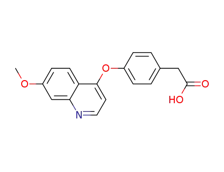 [4-(7-methoxy-quinolin-4-yloxy)-phenyl]-acetic acid