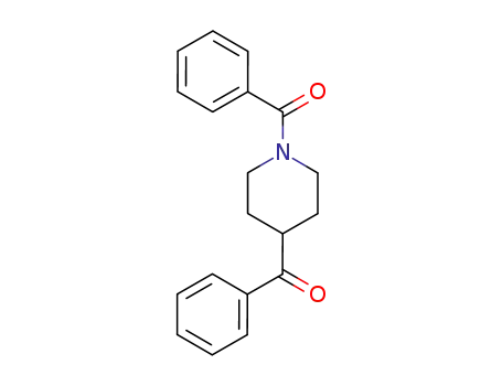 Molecular Structure of 109555-51-3 (Piperidine, 1,4-dibenzoyl-)