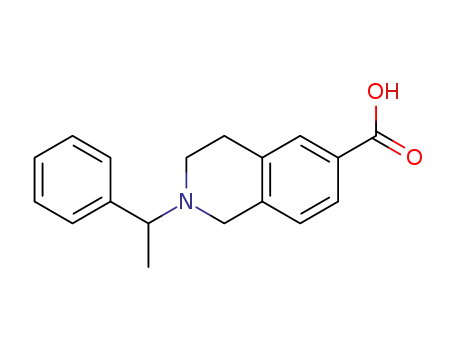 2-(1-Phenyl-ethyl)-1,2,3,4-tetrahydro-isoquinoline-6-carboxylic acid