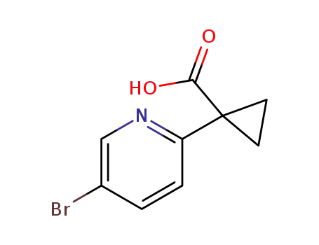 1-(5-broMopyridin-2-yl)cyclopropanecarboxylic acid