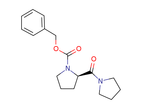 (R)-BENZYL 2-(PYRROLIDONE-1-CARBONYL)PYRROLIDONE-1-CARBOXYLATECAS