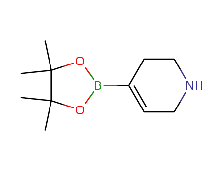 Molecular Structure of 375853-82-0 (1,2,3,6-TETRAHYDROPYRIDINE-4-YL-BORONIC ACID PINACOL ESTER)