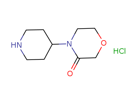 4-(Piperidin-4-yl)morpholin-3-one hydrochloride