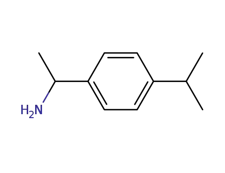 벤젠메탄아민, 알파-메틸-4-(1-메틸에틸)-, (+)-(9CI)