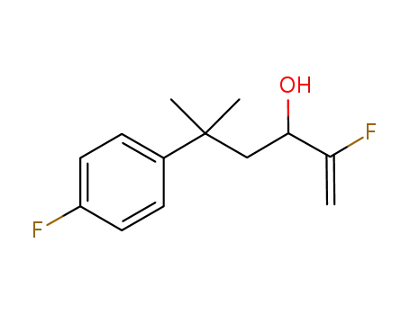 2-fluoro-5-(4-fluorophenyl)-5-methylhex-1-en-3-ol