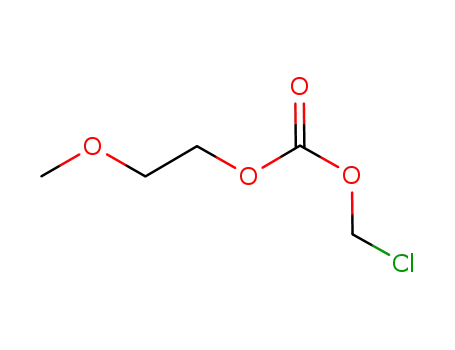 Molecular Structure of 432037-32-6 (chloromethyl 2-methoxyethyl carbonate)