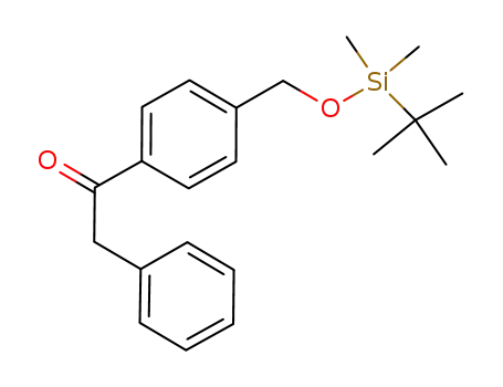 Ethanone,
1-[4-[[[(1,1-dimethylethyl)dimethylsilyl]oxy]methyl]phenyl]-2-phenyl-