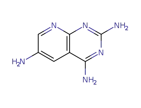 2,4,6-triamino-<2,3-d>pyrimidine