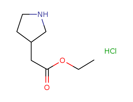 3-Pyrrolidineacetic acid ethyl ester hydrochloride