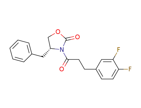 4-(R)-benzyl-3-[3-(3,4-difluorophenyl)propionyl]oxazolidine-2-one