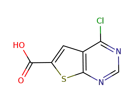 4-chlorothieno[2,3-d]pyriMidine-6-carboxylic acid