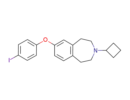3-cyclobutyl-7-[(4-iodophenyl)oxy]-2,3,4,5-tetrahydro-1H-3-benzazepine