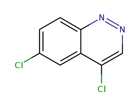 Molecular Structure of 68211-13-2 (4,6-Dichlorocinnoline)
