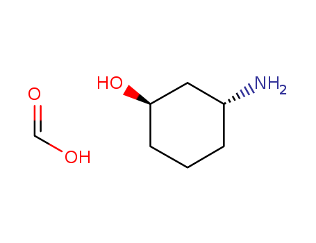 Formic acid, compd. with (1R,3R)-3-aminocyclohexanol (1:1)                                                                                                                                              