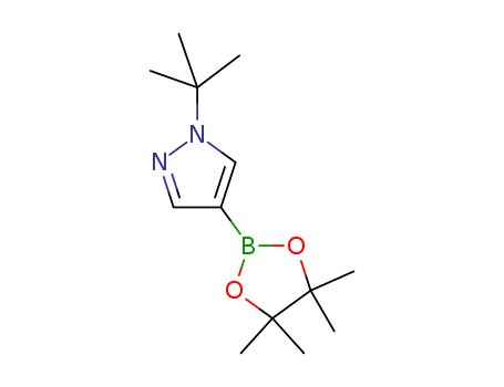 1-(tert-Butyl)-4-(4,4,5,5-tetramethyl-1,3,2-dioxaborolan-2-yl)-1H-pyrazole