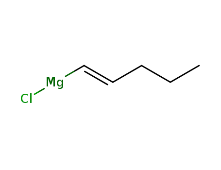 Molecular Structure of 63520-71-8 (Magnesium, chloro-1-pentenyl-, (E)-)