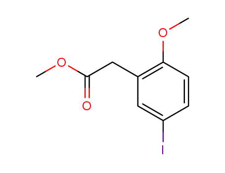 methyl 2-(5-iodo-2-methoxyphenyl)acetate