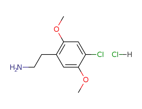 Molecular Structure of 88441-15-0 (2C-C)