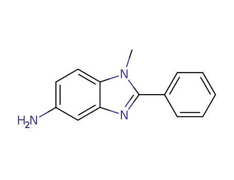 Molecular Structure of 21444-76-8 (1-METHYL-2-PHENYL-1 H-BENZOIMIDAZOL-5-YLAMINE)