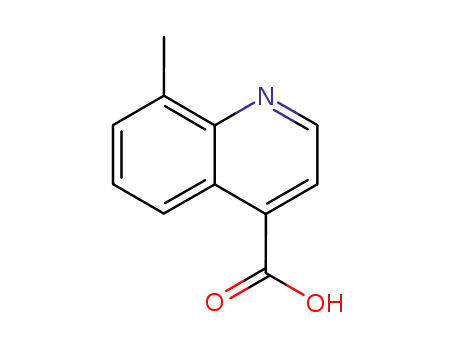 4- 퀴놀린 카르 복실 산, 8- 메틸-(9CI)