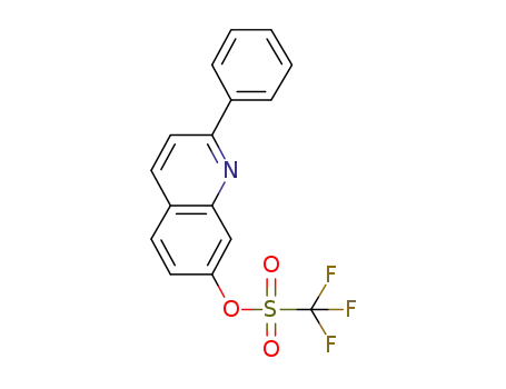 trifluoromethanesulfonic acid 2-phenylquinolin-7-yl ester