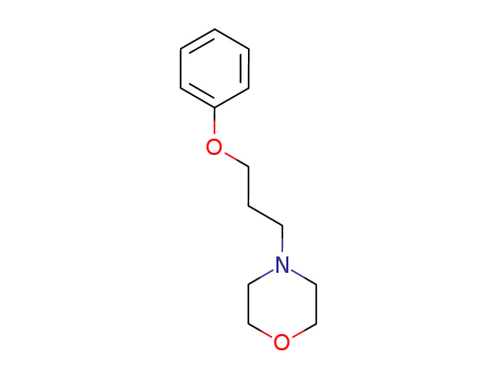 Molecular Structure of 100618-57-3 (4-(3-phenoxypropyl)Morpholine)